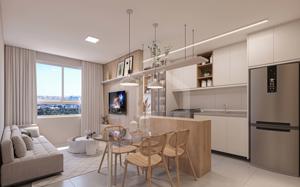 Apartamento 1 - 2 quartos 40 a 44m²
