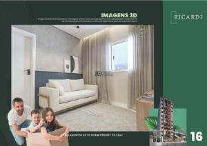 Apartamento 2 quartos 1 banheiro 35m²