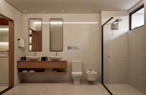 Apartamento 2 quartos 2 banheiros 110m²