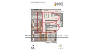 Apartamento 3 quartos 2 banheiros 