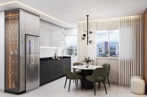 Apartamento 2 quartos 1 banheiro 46m²