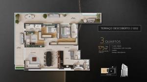 Apartamento 4 quartos 4 banheiros 202m²