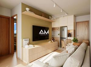 Apartamento 2 quartos 2 banheiros 43m²