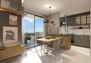 Apartamento 3 quartos 2 banheiros 73m²
