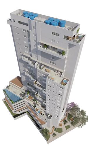Apartamento 3 - 4 quartos 84 a 187m²
