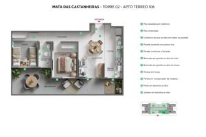 Apartamento 39 a 52m²