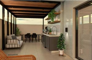 Apartamento 4 quartos 3 banheiros 145m²
