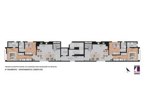 Apartamento 2 quartos 2 banheiros 65m²