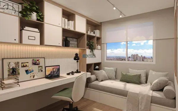 Apartamento 2 quartos 2 banheiros 49m²