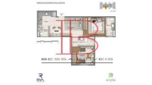 Apartamento 3 quartos 2 banheiros 