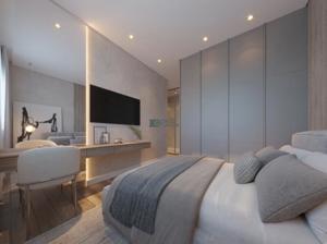 Apartamento 3 quartos 2 banheiros 106m²
