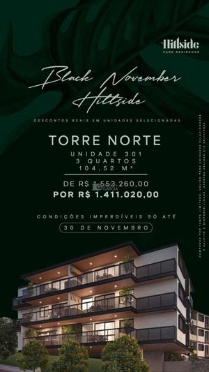 Apartamento 3 quartos 2 banheiros 104m²