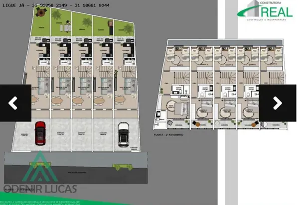 Apartamento 2 quartos 1 banheiro 22m²