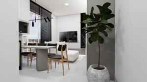 Apartamento 2 quartos 1 banheiro 59m²