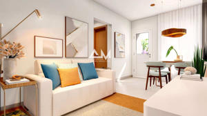 Apartamento 2 quartos 1 banheiro 45m²