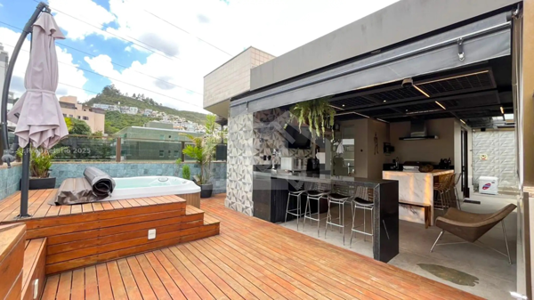 Cobertura 4 quartos 3 vagas 253m²