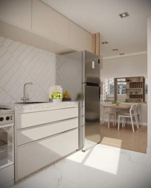Apartamento 2 quartos 1 banheiro 45m²
