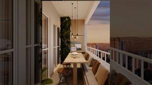 Apartamento 2 quartos 2 banheiros 111m²