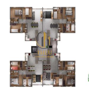 Apartamento 3 quartos 2 banheiros 135m²