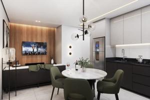 Apartamento 2 quartos 1 banheiro 46m²