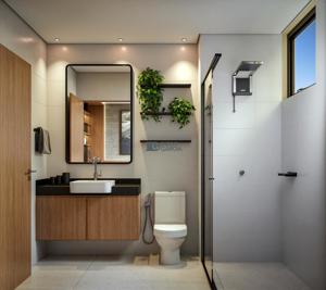 Apartamento 2 quartos 2 banheiros 110m²