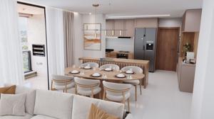 Apartamento 3 quartos 4 banheiros 137m²