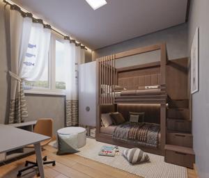 Apartamento 2 quartos 1 banheiro 62m²