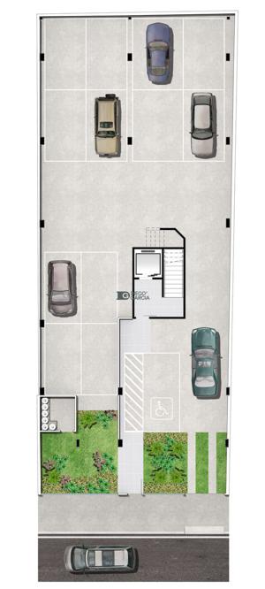 Apartamento 3 quartos 1 banheiro 76m²