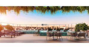 Apartamento 2 quartos 3 banheiros 77m²
