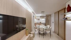 Apartamento 3 quartos 2 banheiros 65m²