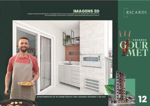 Apartamento 2 quartos 1 banheiro 35m²