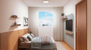 Apartamento 2 quartos 1 banheiro 48m²