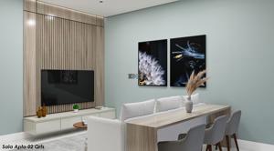 Apartamento 3 quartos 4 banheiros 158m²