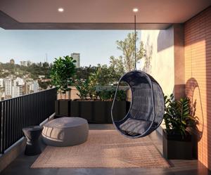 Apartamento 3 quartos 3 banheiros 107m²
