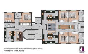 Apartamento 2 quartos 2 banheiros 54m²