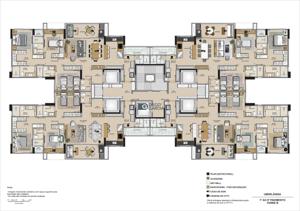 Apartamento 3 quartos 4 banheiros 137m²
