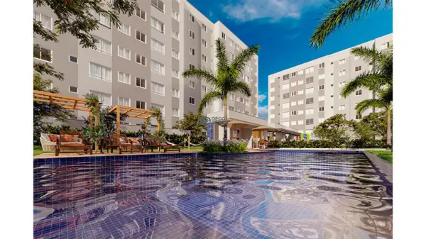 Apartamento 1 quarto 1 banheiro 38m²