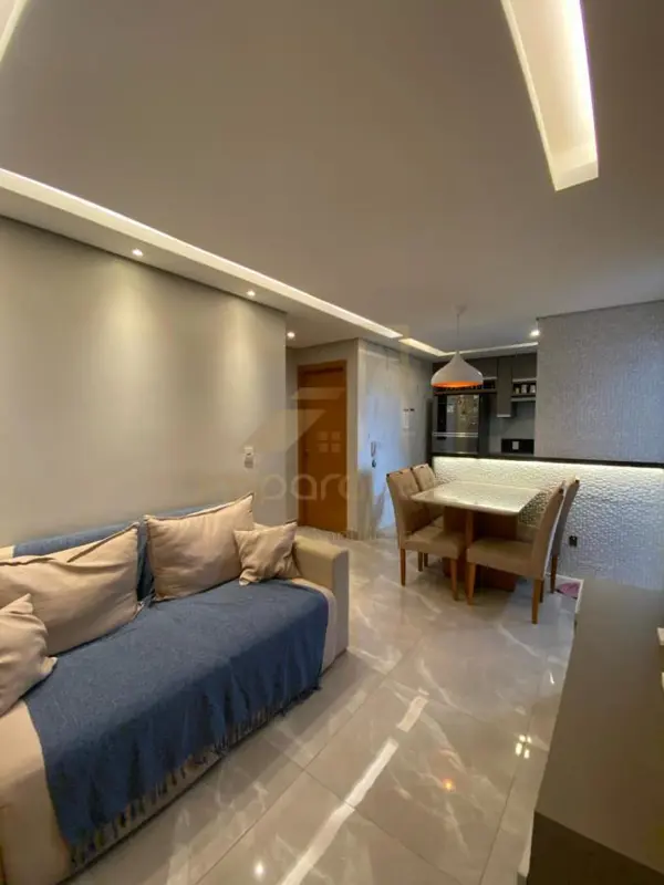 Apartamento 2 quartos 1 banheiro 48,77m²
