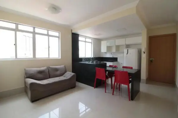 Apartamento 1 quarto 1 banheiro 36m²