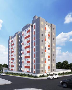 Apartamento 2 quartos 1 banheiro 46m²