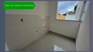 Casa 3 quartos 2 banheiros 80m²

