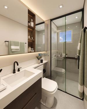 Apartamento 2 quartos 2 banheiros 49m²