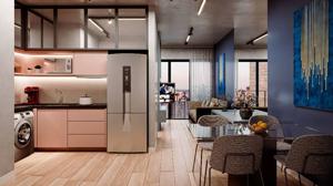 Apartamento 1 quarto 1 banheiro 58m²