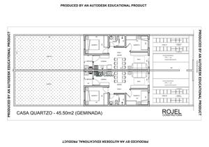 Apartamento 2 quartos 1 banheiro 45m²