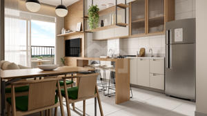 Apartamento 1 - 2 quartos 44 a 60m²