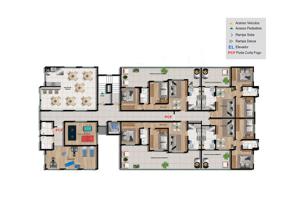 Apartamento 2 quartos 1 banheiro 62m²