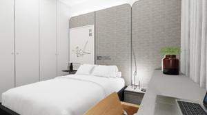 Apartamento 2 quartos 1 banheiro 59m²