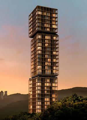 Apartamento 4 quartos 6 banheiros 486m²