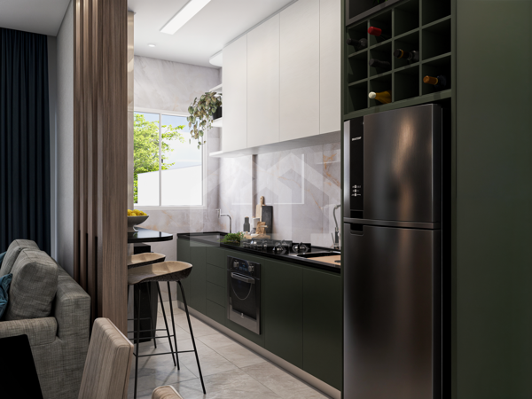 Apartamento 2 quartos 1 vagas 62 a 71m²