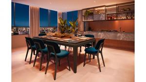 Apartamento 2 quartos 3 banheiros 77m²
